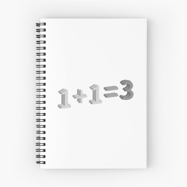 Item preview, funny number1+1=3 designed and sold by A Simple  Day..