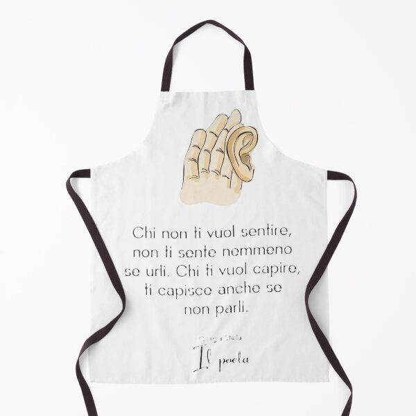 Item preview, Anyone who doesn't want to hear doesn't hear you even if you scream. Whoever wants to understand you, understands you even if you don't speak. designed and sold by TroviTutto.