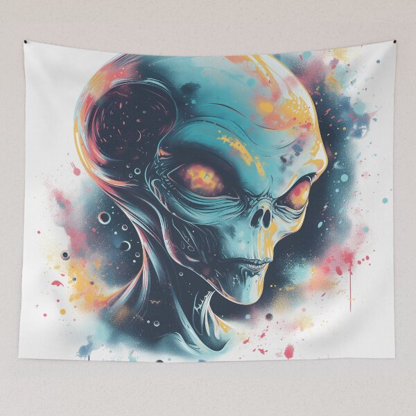Artikelvorschau, Colorful Extraterrestrial entworfen und verkauft von WeirdSmile.