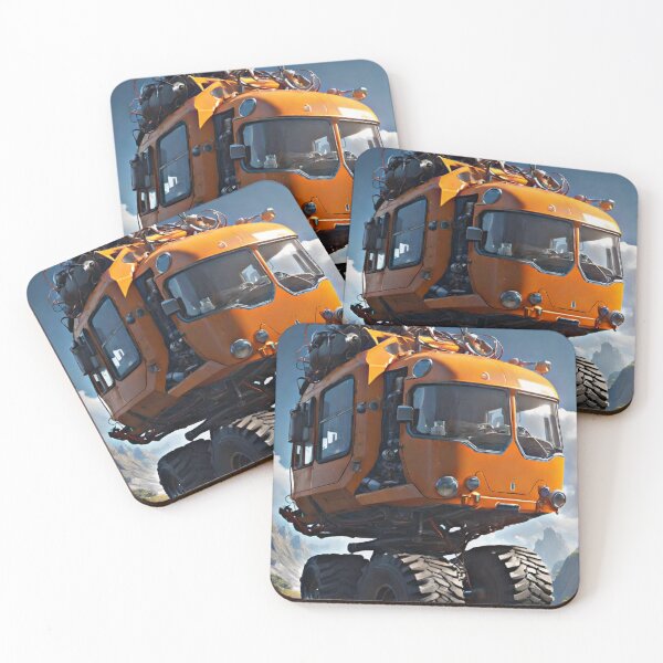 Item preview, "Exploring the Wild: A Journey Through the Future of Off-Road Vehicles" designed and sold by MYTHIC PEEL STICKERS.