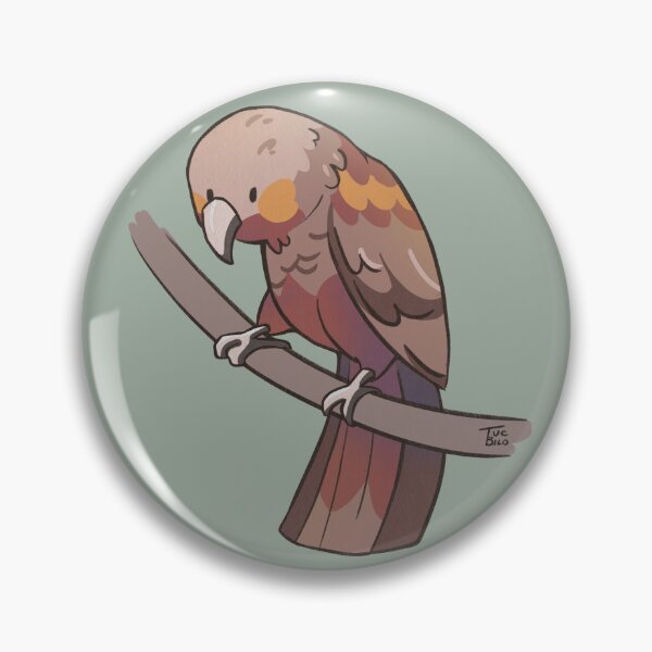 Item preview, Kākā (NZ birds series) designed and sold by Tuc-bilo.
