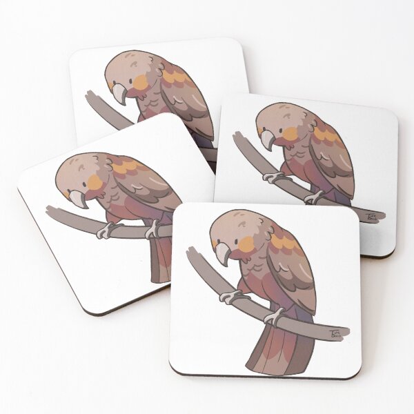 Item preview, Kākā (NZ birds series) designed and sold by Tuc-bilo.