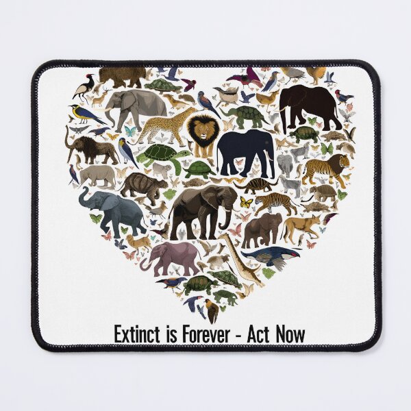 Item preview, Extinct is Forever - Act Now designed and sold by Shlomo Bracha.