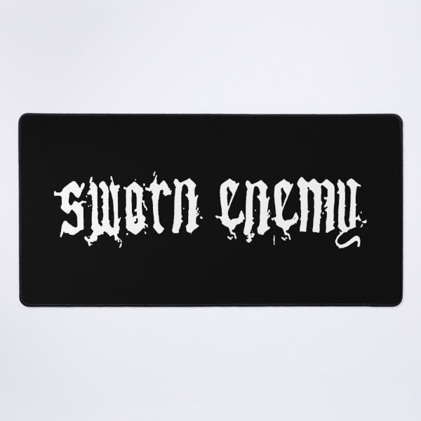 Item preview, Sworn enemy metal designed and sold by FocusChillax.