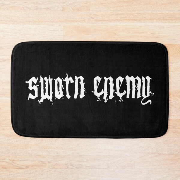 Item preview, Sworn enemy metal designed and sold by FocusChillax.