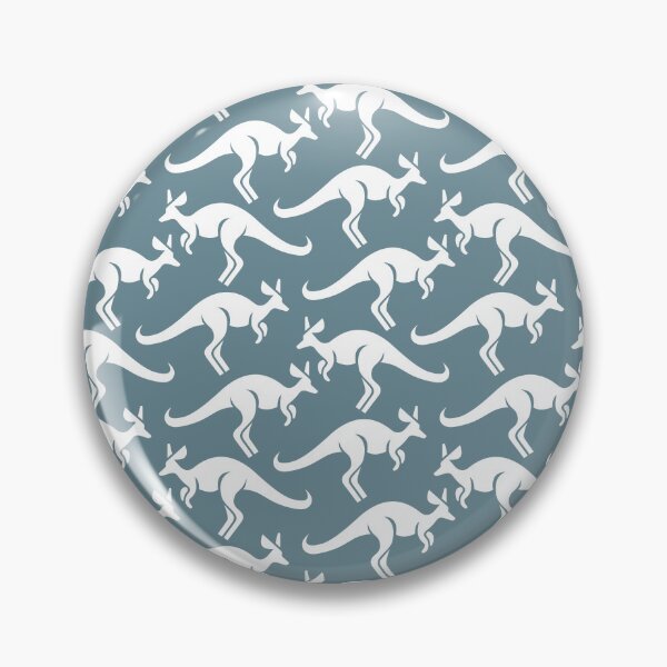 Item preview, Kangaroo abstract pattern designed and sold by Aeterna Prints.