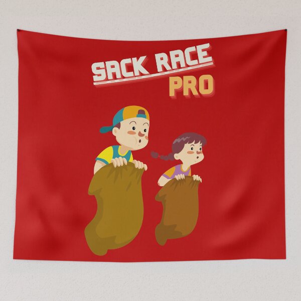 Item preview, Sack Race Pro | Nostalgic Outddor Activities designed and sold by Feline Rockstars.