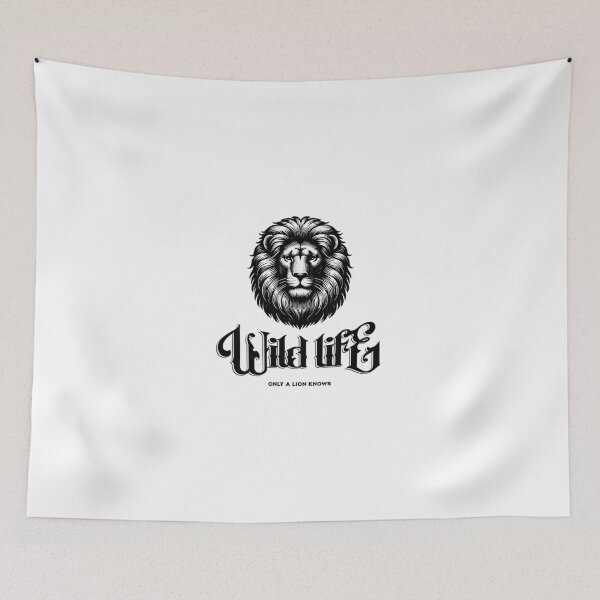 Item preview, Wild Life Lion designed and sold by INKNIK.