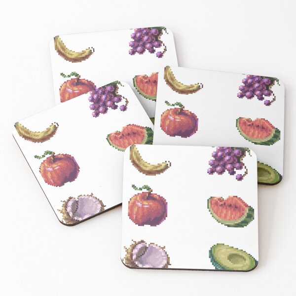 Item preview, pixel art fruit 3x2 designed and sold by ArtPixelDesign.