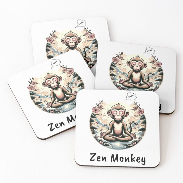 Item preview, Zen Monkey  designed and sold by Kvernk.