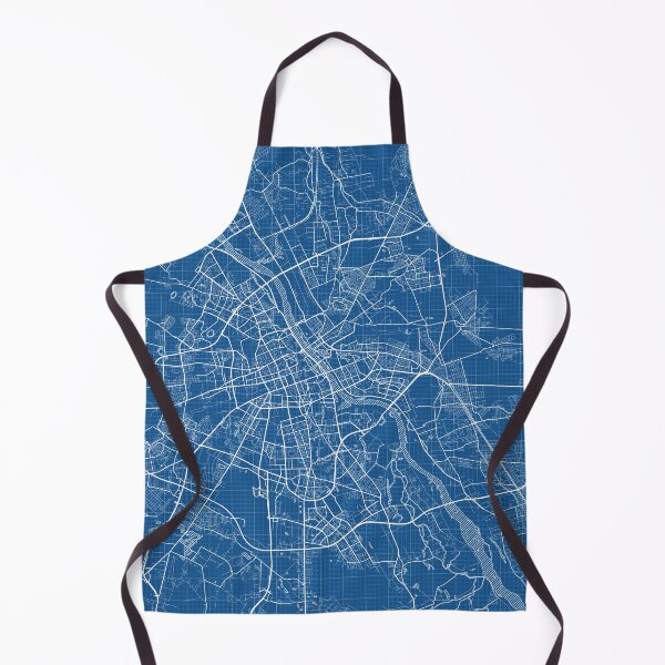 Item preview, Warsaw City Map of Poland - Blueprint designed and sold by deMAP.