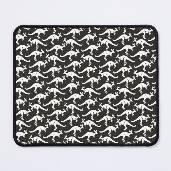 Item preview, Kangaroo abstract pattern designed and sold by Aeterna Prints.
