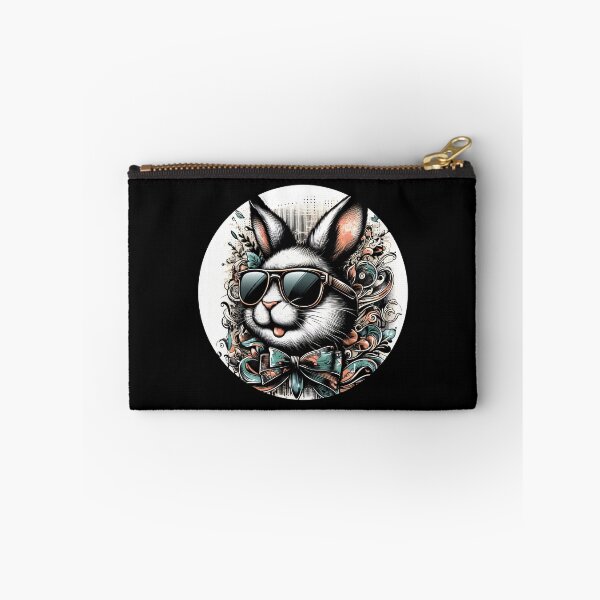 Item preview, rabbit wearing sunglasses and a bow tie designed and sold by Mechanical-Artt.