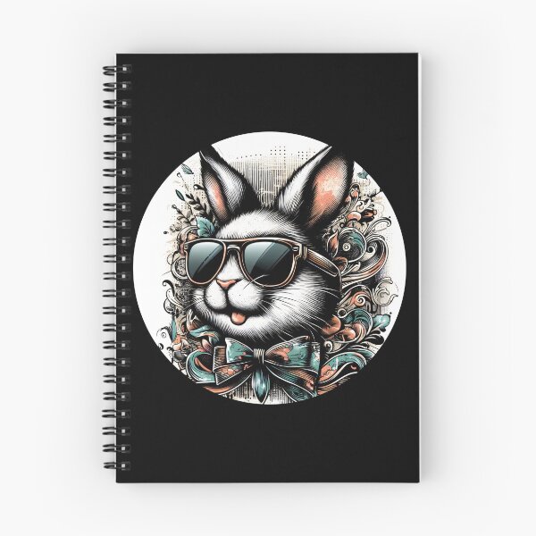 Item preview, rabbit wearing sunglasses and a bow tie designed and sold by Mechanical-Artt.