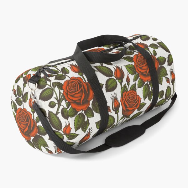 Artikelvorschau, Vintage retro dark academia gothic red rose flowers entworfen und verkauft von Red-Ink.