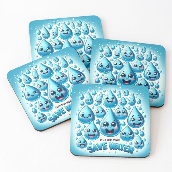 Item preview, Every Drop Counts - Save Water designed and sold by Shlomo Bracha.