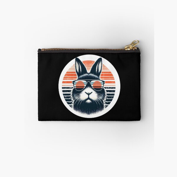 Item preview, sunset rabbit wearing sunglasses designed and sold by Mechanical-Artt.