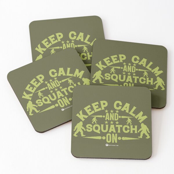 Item preview, Keep Calm and Squatch On designed and sold by Crypto Tography.