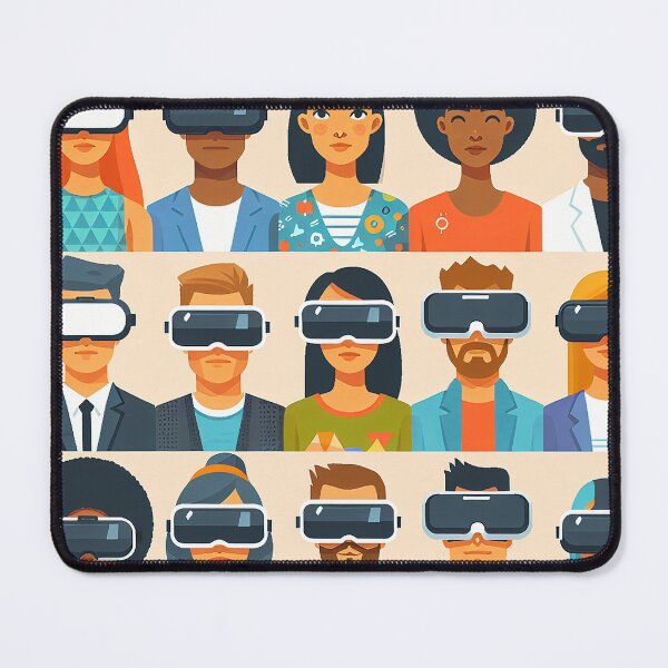 Item preview, "Virtual Reality Vogue: A Minimalistic Journey" designed and sold by zzz888.