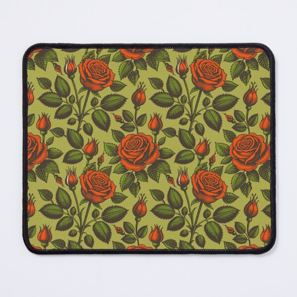 Item preview, Vintage retro dark academia gothic red rose flowers designed and sold by Red-Ink.
