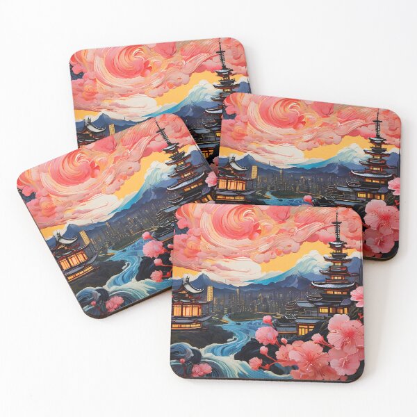 Item preview, Japan Goh Flower Night - Japanese Art designed and sold by aylastyle.