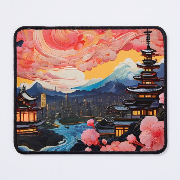 Item preview, Japan Goh Flower Night - Japanese Art designed and sold by aylastyle.