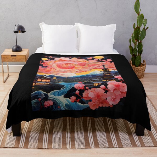 Item preview, Japan Goh Flower Night - Japanese Art designed and sold by aylastyle.