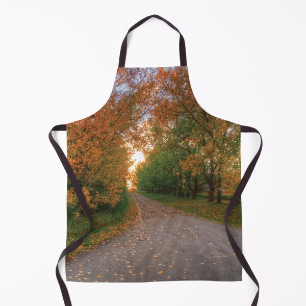 Item preview, Fall Farm Driveway Rural Alberta designed and sold by ColdCreekCanvas.
