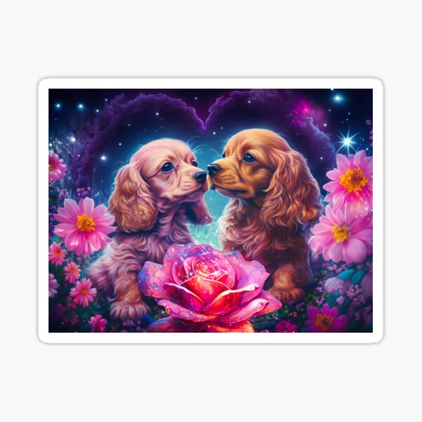 Item preview, Puppy Love designed and sold by Claudia McKinney.