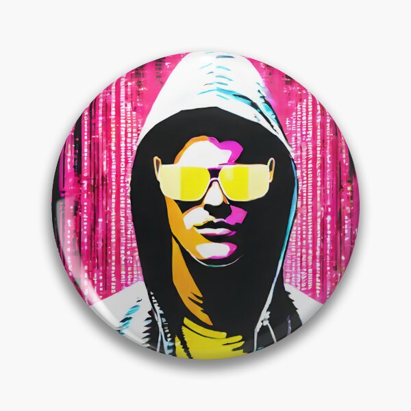 Item preview, Lone hacker in a cyberpunk world designed and sold by Bonsai20.