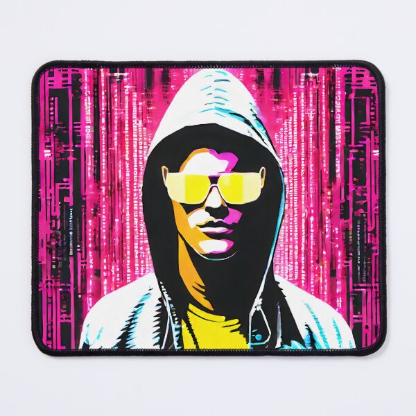 Item preview, Lone hacker in a cyberpunk world designed and sold by Bonsai20.