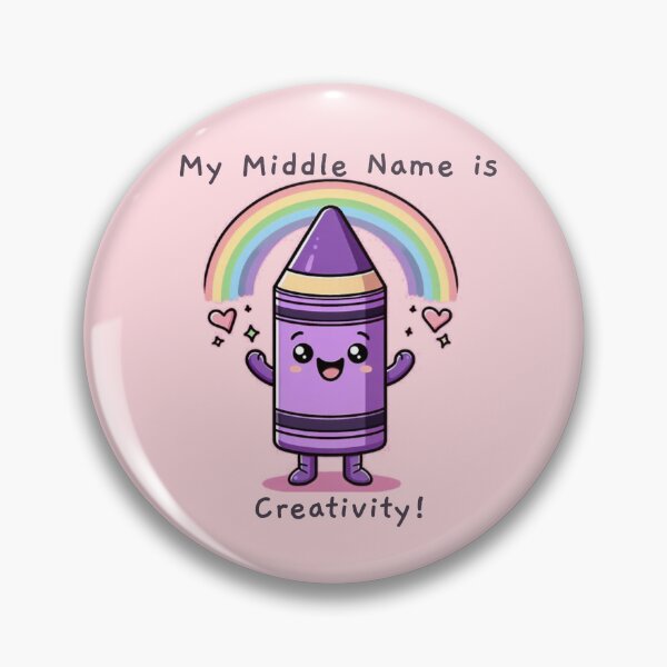 Item preview, My Middle Name Is Creativity! designed and sold by KonichiwaCutie.