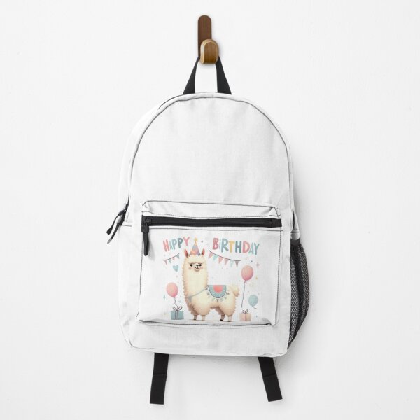 Item preview, Cute Kawaii Llama Alpaca Happy Birthday Party designed and sold by TomFrontierArt.