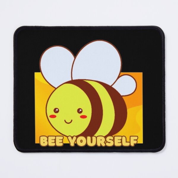 Item preview, Bee Yourself - Kawaii Bee, Adorable Bee Print designed and sold by TGAL2.