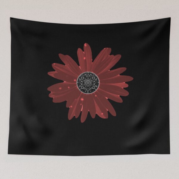 Item preview, Red daisy designed and sold by Buda--Vibes.