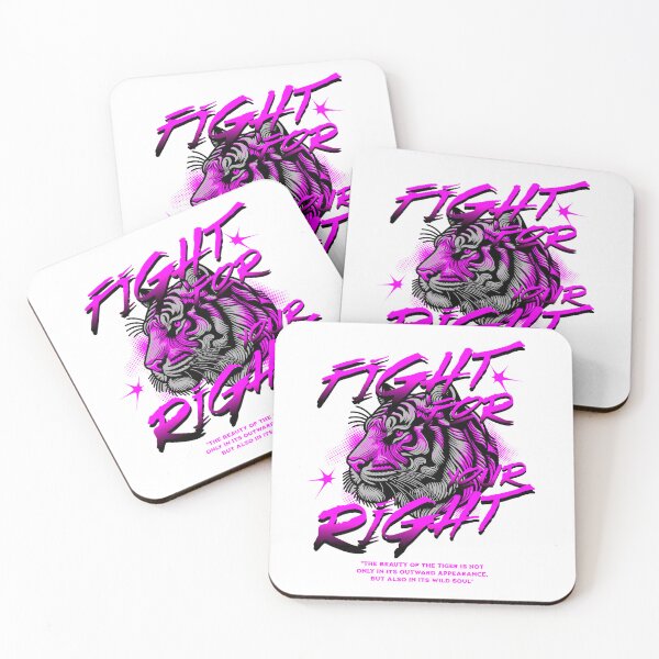 Item preview, Copy of Fight for your Right tiger designed and sold by INKNIK.