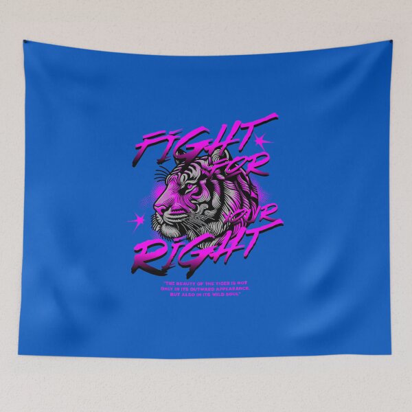 Item preview, Copy of Fight for your Right tiger designed and sold by INKNIK.