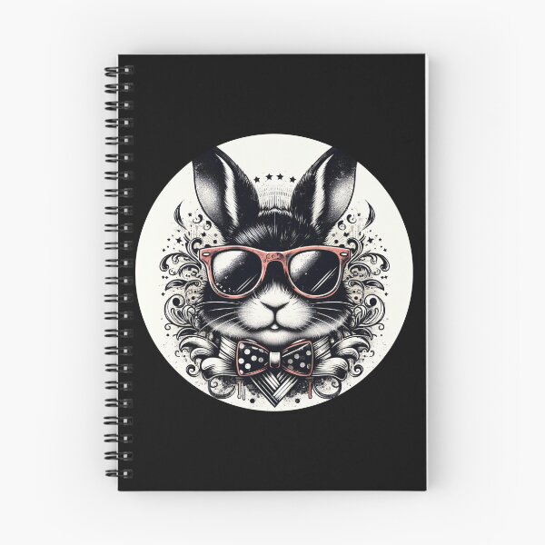 Item preview, rabbit wearing sunglasses and a bow tie designed and sold by Mechanical-Artt.