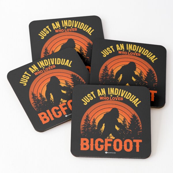 Item preview, Just an Individual Who Loves Bigfoot designed and sold by Crypto Tography.