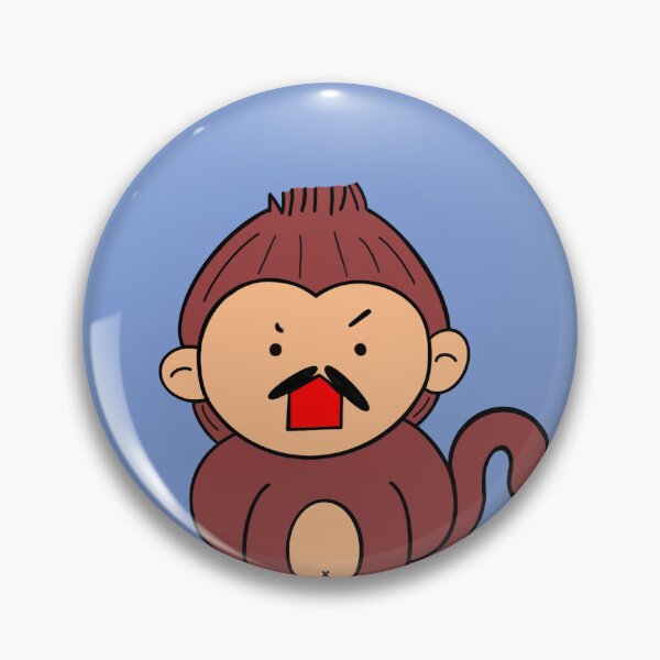 Item preview, a shouting monkey designed and sold by monkey-choi.