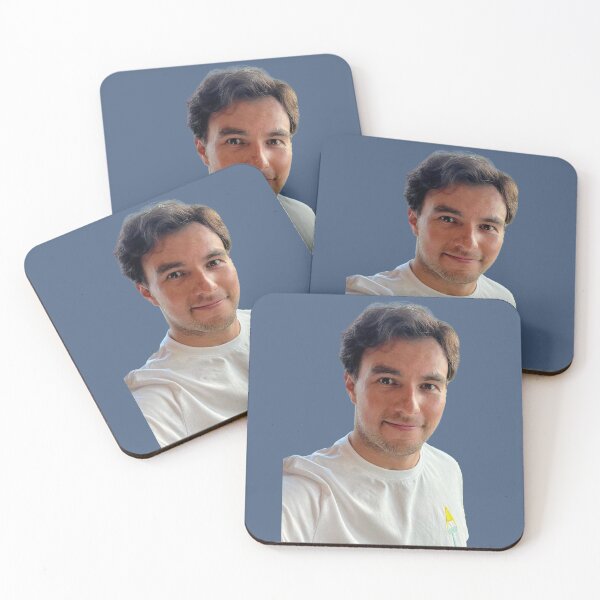 Item preview, Sergio Checo F1 Driver Casual White Tee Selfie F1 Team Max Teammate designed and sold by FormulaGTee1.