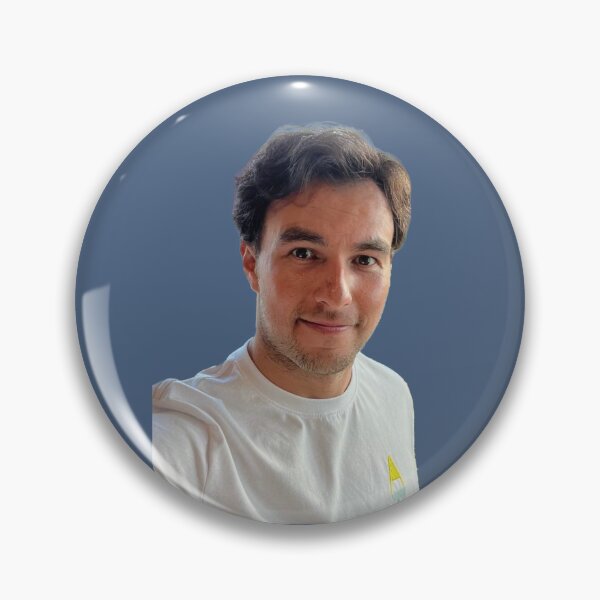 Item preview, Sergio Checo F1 Driver Casual White Tee Selfie F1 Team Max Teammate designed and sold by FormulaGTee1.