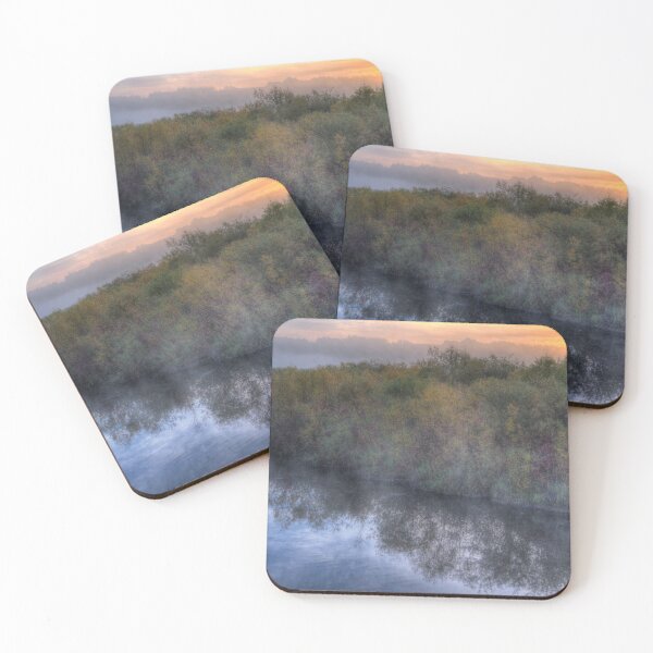 Item preview, Sunrise Gwynne Pond Shadow Rural Alberta designed and sold by ColdCreekCanvas.