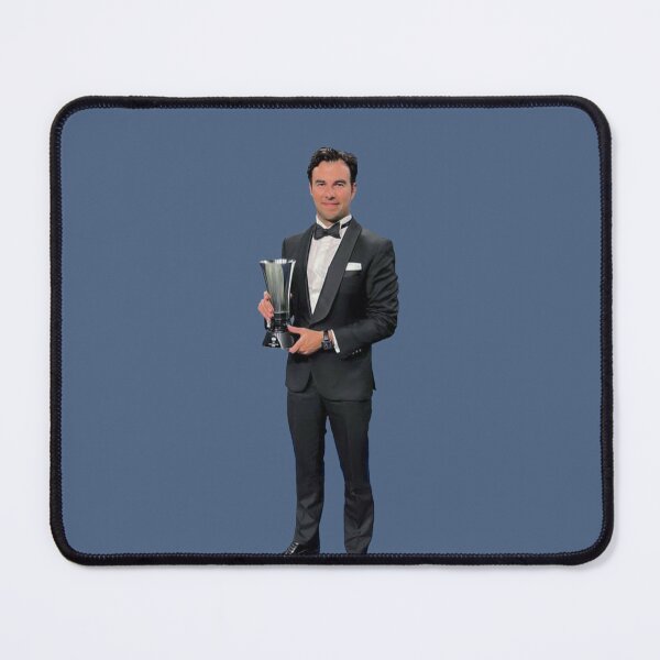 Item preview, Sergio Checo F1 Driver in Black Suit with Trophy F1 Team Max Teammate designed and sold by FormulaGTee1.