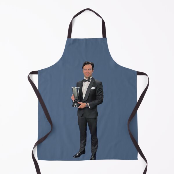 Item preview, Sergio Checo F1 Driver in Black Suit with Trophy F1 Team Max Teammate designed and sold by FormulaGTee1.
