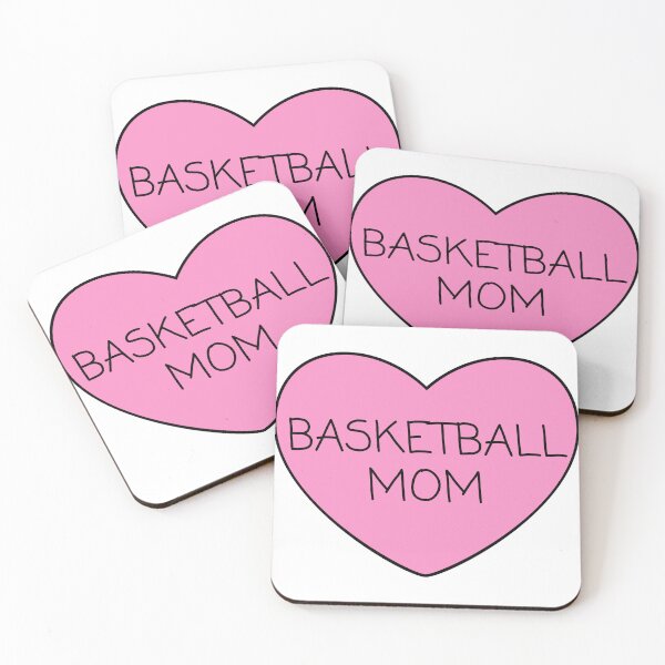 Artikelvorschau, Basketball Mom Pink Heart entworfen und verkauft von OscarAndOphelia.