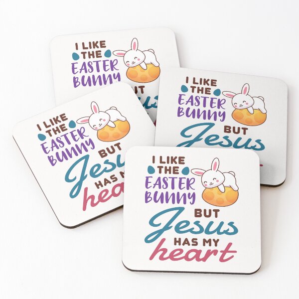 Item preview, I Like the Easter Bunny but Jesus Has My Heart designed and sold by jaygo.