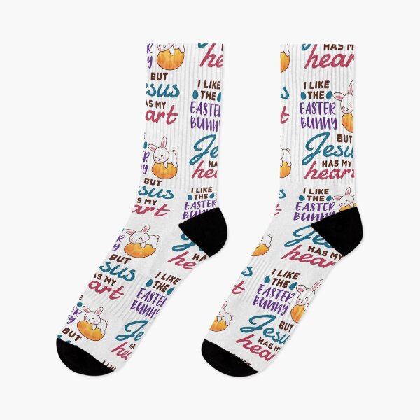 Item preview, I Like the Easter Bunny but Jesus Has My Heart designed and sold by jaygo.
