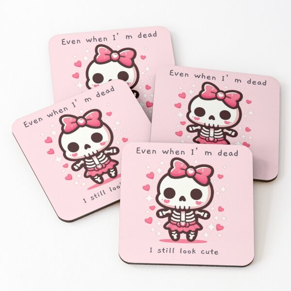 Item preview, Even when I’m dead I still look cute! designed and sold by KonichiwaCutie.