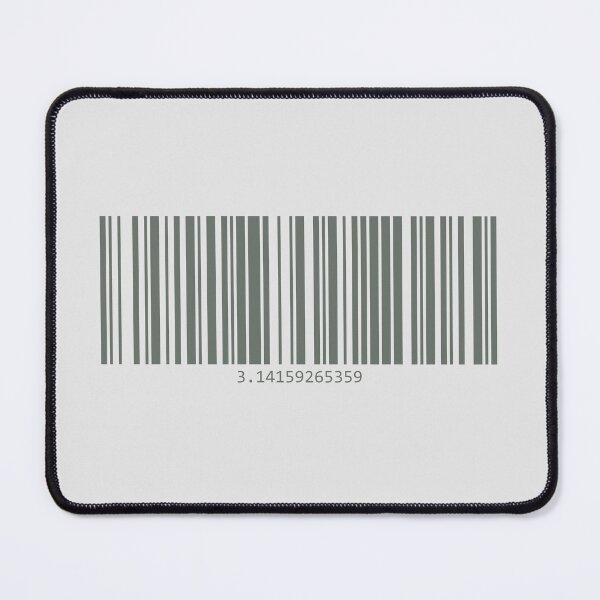 Item preview, Barcode with the digits of Pi - green designed and sold by Wanaketanga.